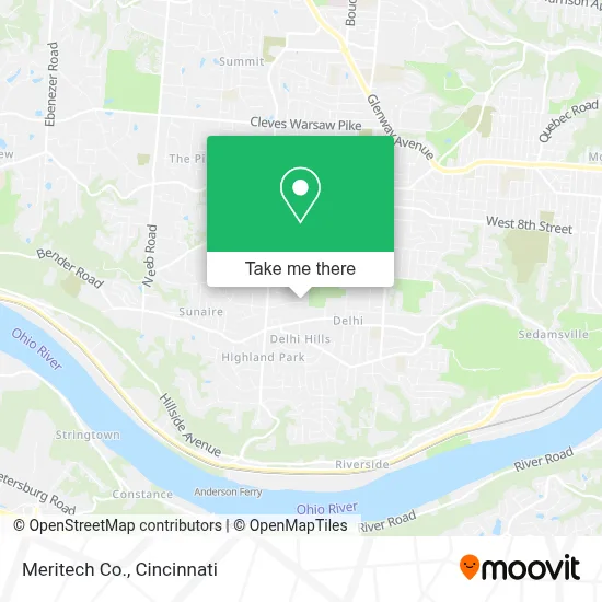 Meritech Co. map