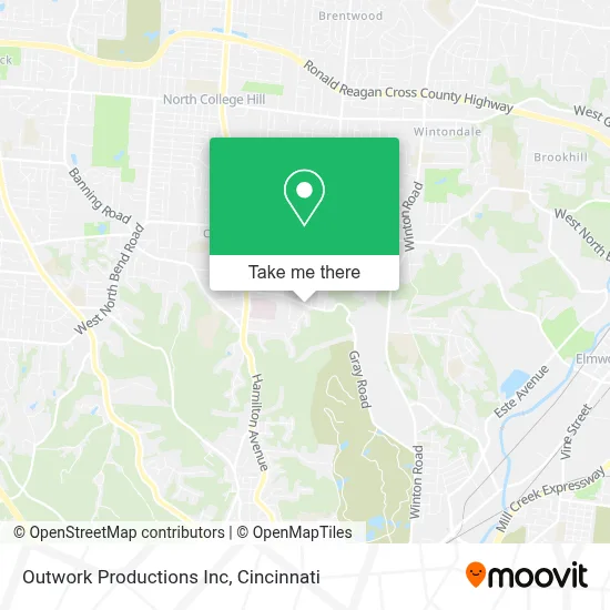 Outwork Productions Inc map