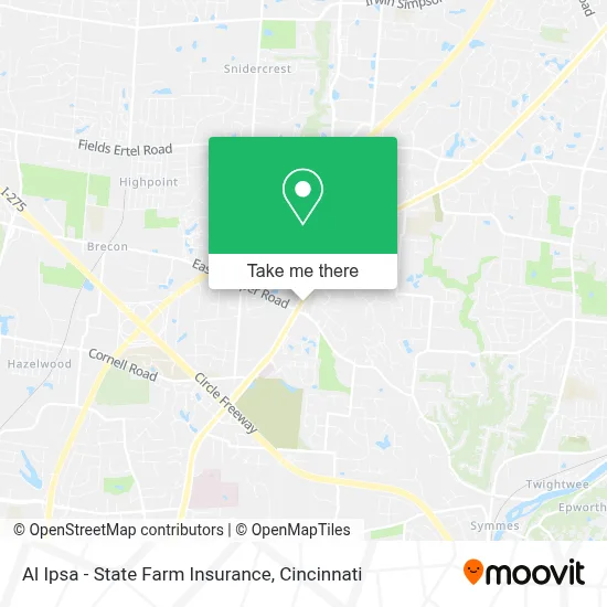 Al Ipsa - State Farm Insurance map