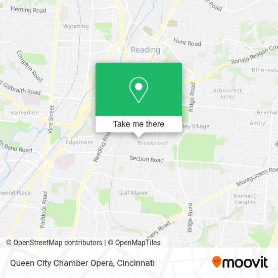 Queen City Chamber Opera map