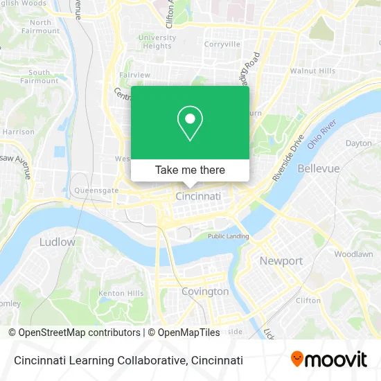 Cincinnati Learning Collaborative map