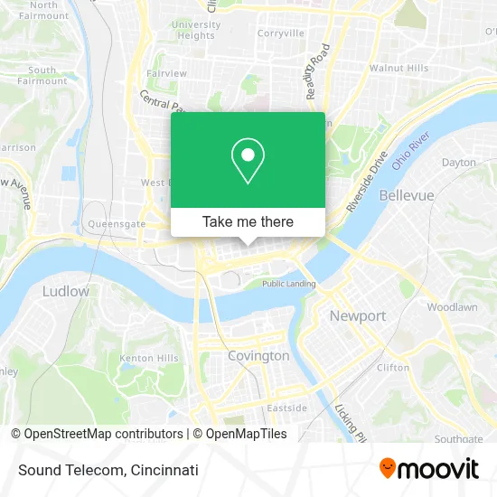 Sound Telecom map