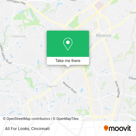 All For Looks map