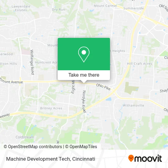 Machine Development Tech map