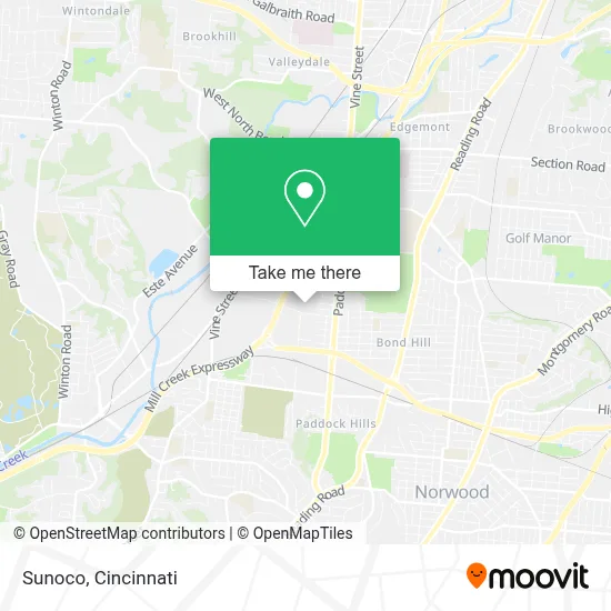 Sunoco map