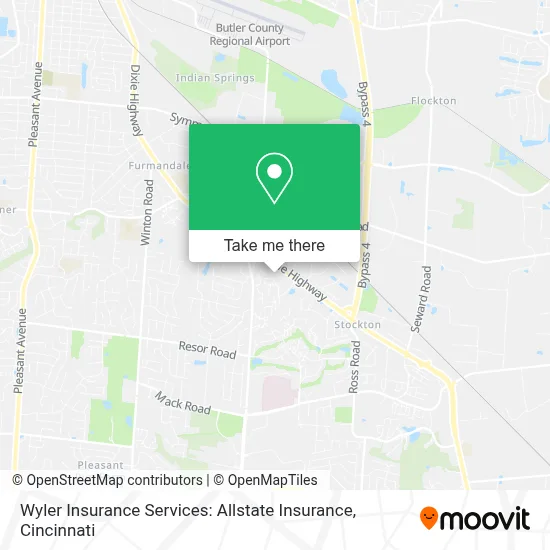 Wyler Insurance Services: Allstate Insurance map