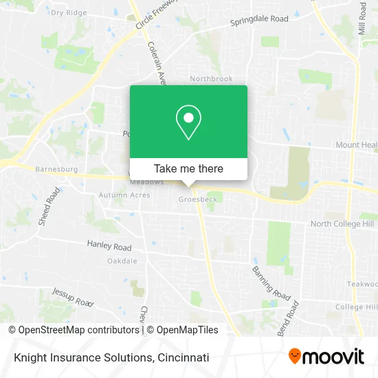 Knight Insurance Solutions map