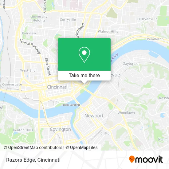 Razors Edge map