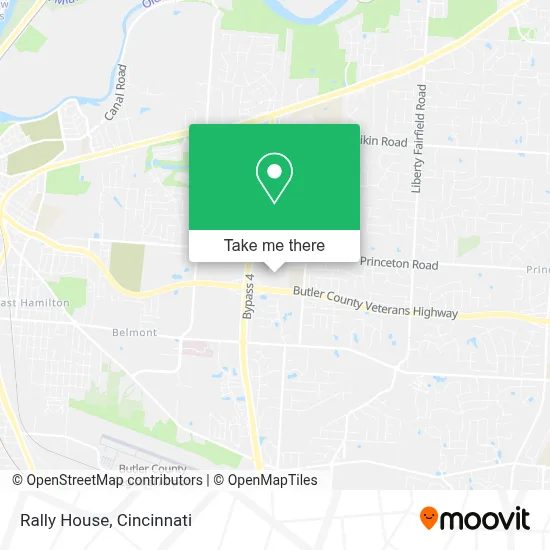 Rally House map