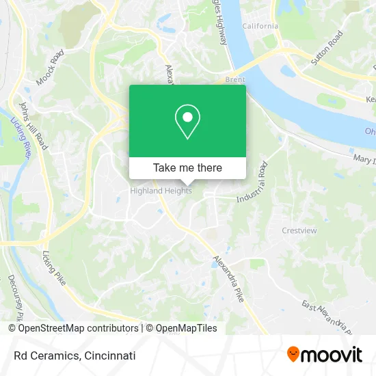 Rd Ceramics map