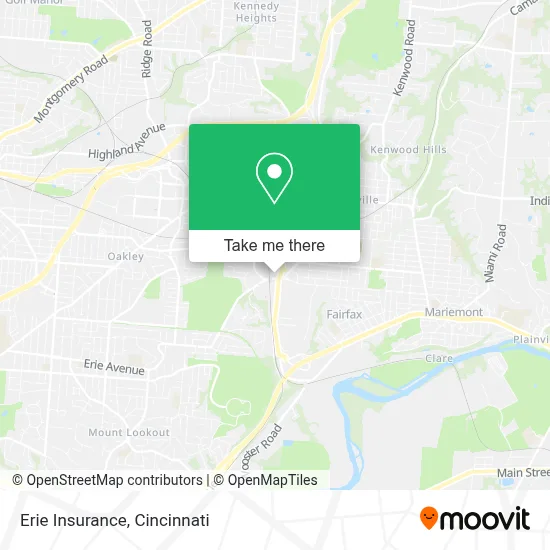 Erie Insurance map