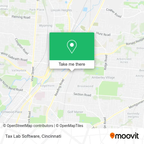 Tax Lab Software map