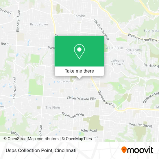 Usps Collection Point map