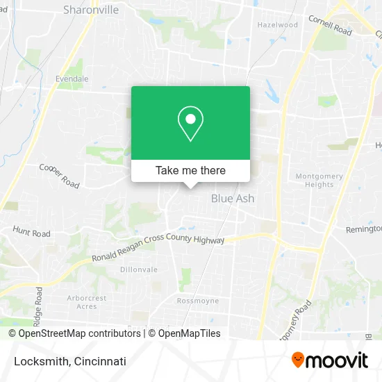 Locksmith map