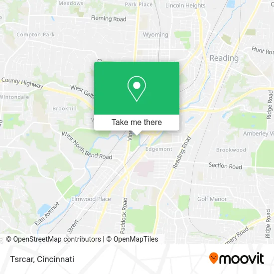 Tsrcar map