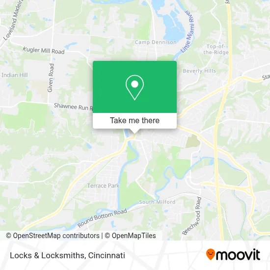 Locks & Locksmiths map