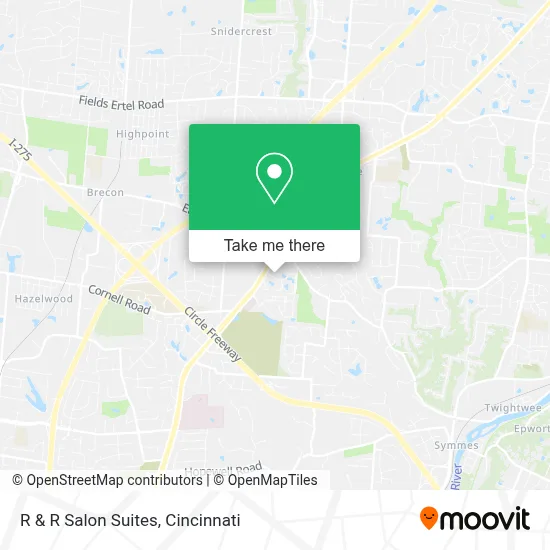 R & R Salon Suites map