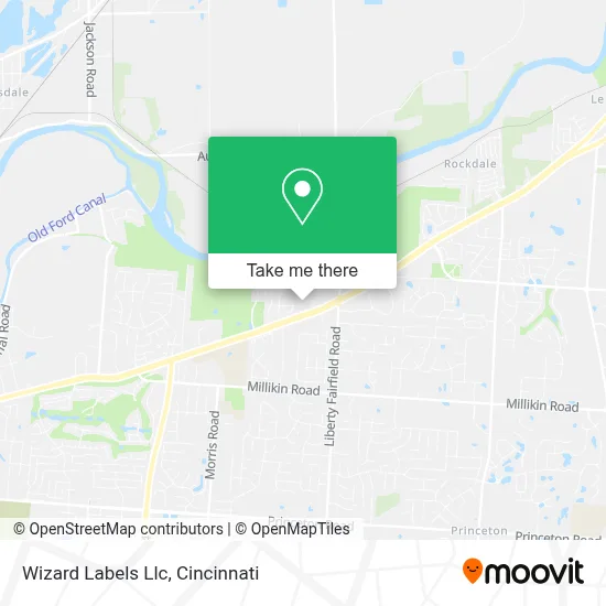 Wizard Labels Llc map