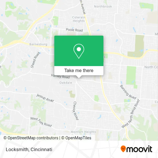 Locksmith map