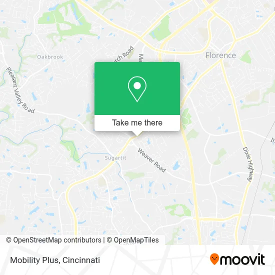 Mobility Plus map