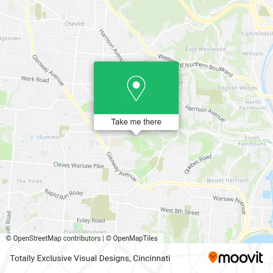 Totally Exclusive Visual Designs map