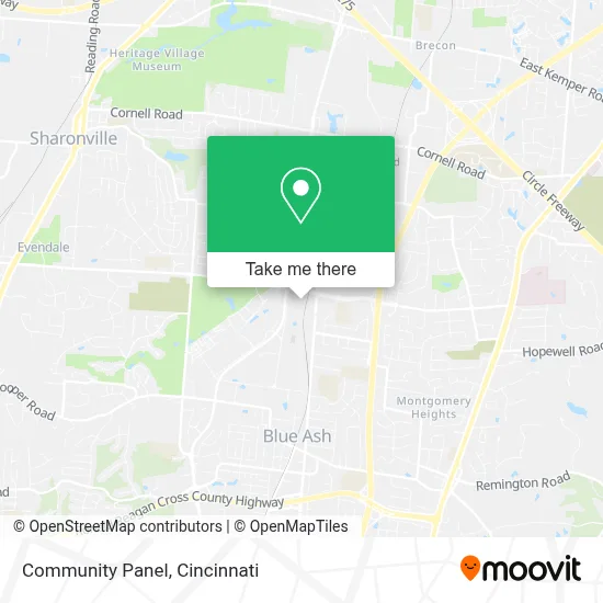 Community Panel map