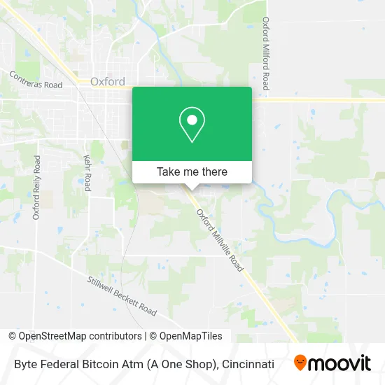 Byte Federal Bitcoin Atm (A One Shop) map