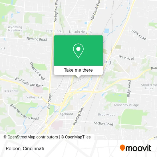 Rolcon map