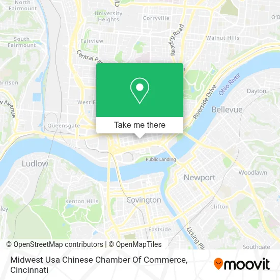 Midwest Usa Chinese Chamber Of Commerce map
