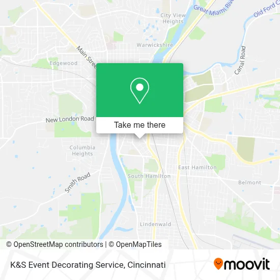 K&S Event Decorating Service map