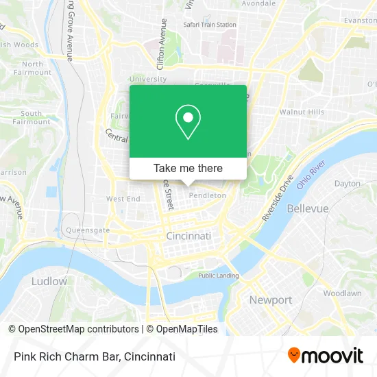 Pink Rich Charm Bar map