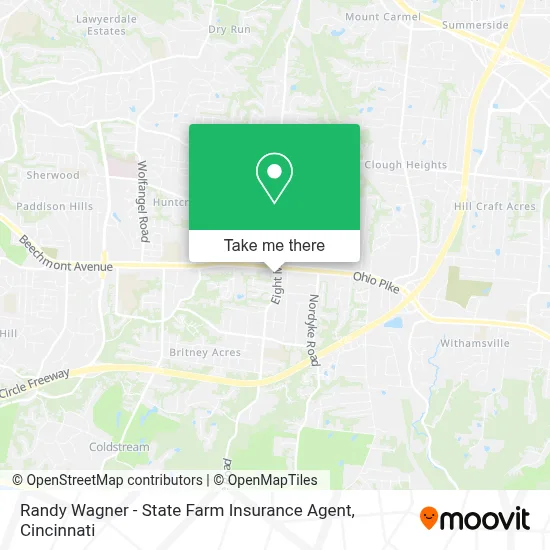Randy Wagner - State Farm Insurance Agent map