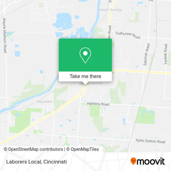 Laborers Local map
