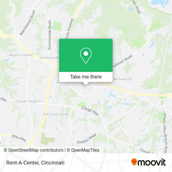Rent-A-Center map