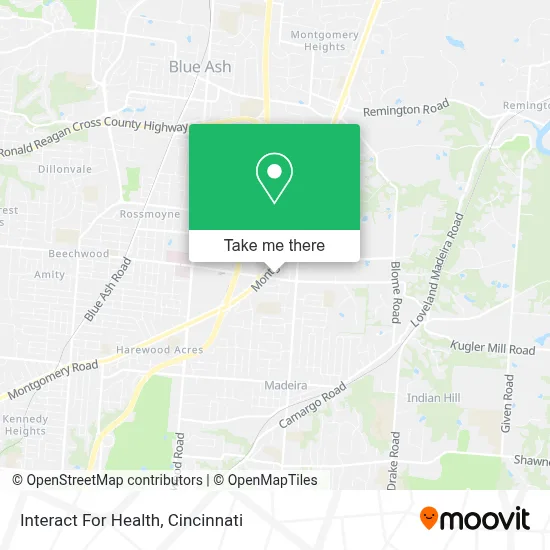 Interact For Health map
