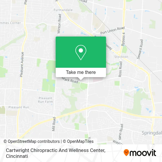 Cartwright Chiropractic And Wellness Center map