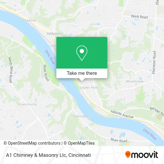 A1 Chimney & Masonry Llc map