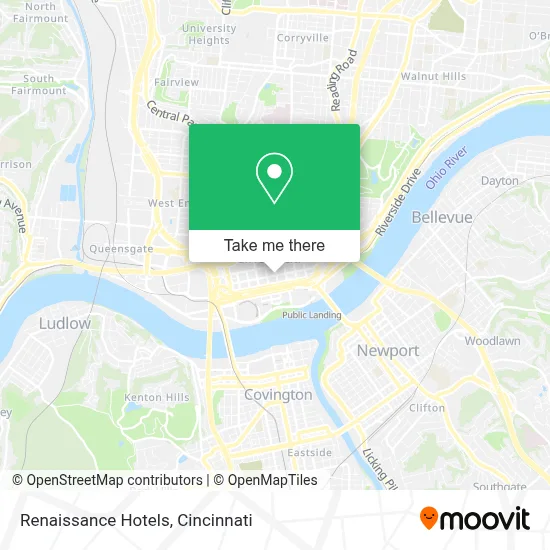 Renaissance Hotels map