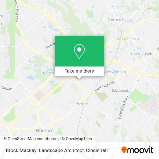 Brock Mackay: Landscape Architect map