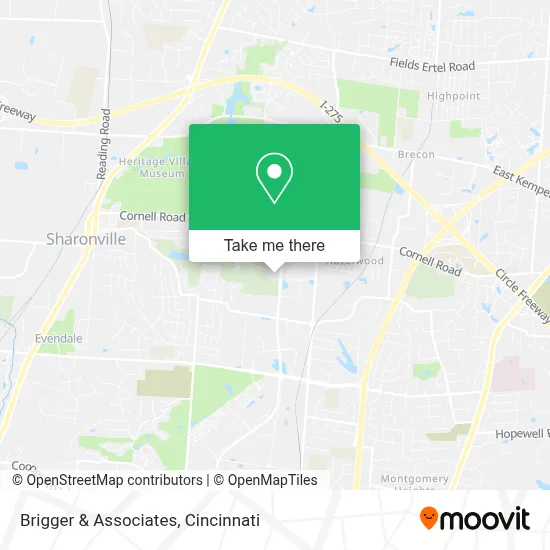 Brigger & Associates map