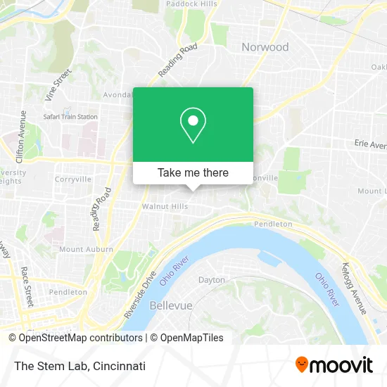 The Stem Lab map