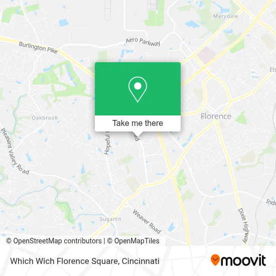 Which Wich Florence Square map