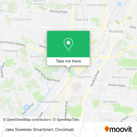 Jake Sweeney Smartmart map