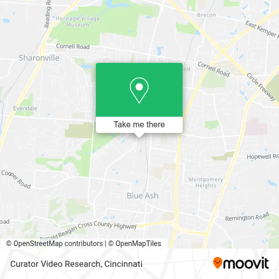 Curator Video Research map