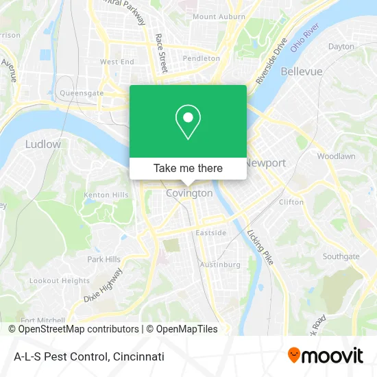 A-L-S Pest Control map
