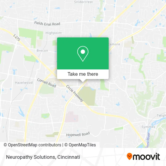 Neuropathy Solutions map