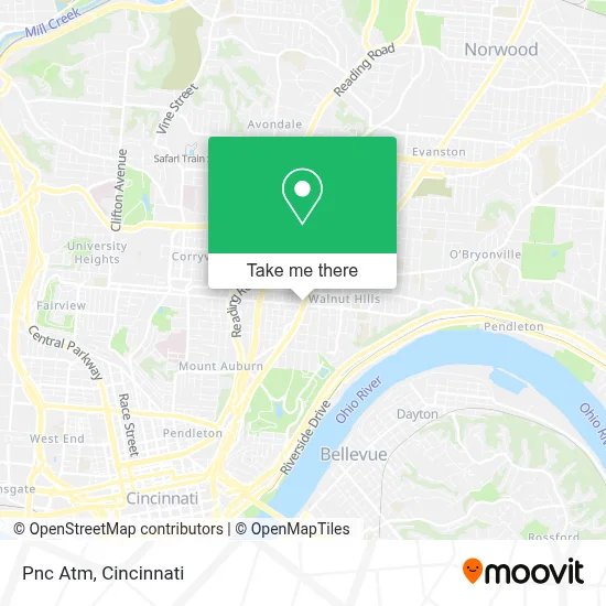 Pnc Atm map