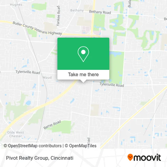 Pivot Realty Group map
