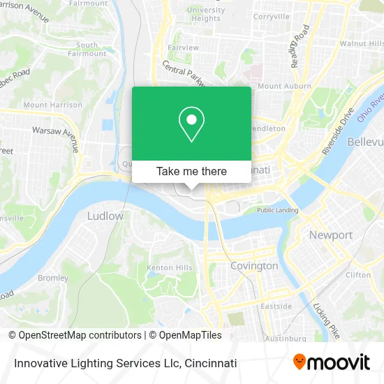 Innovative Lighting Services Llc map