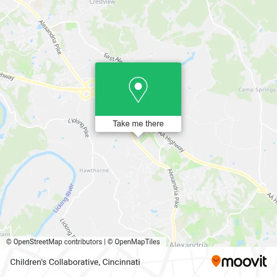 Children's Collaborative map
